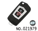 현대 뉴 싼타페 폴딩키 케이스(버튼:2개)