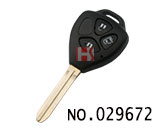 토요타 리모컨 케이스(3버튼,마크 없음)