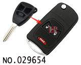 크라이슬러 폴딩키 케이스(버튼:3개)