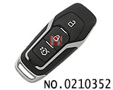 신형 포드 몬데어 스마트키 케이스(버튼 3개)