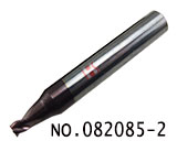 수동 키 커터 머신 텅스텐강 4날 수직 밀링 커터(3mm)