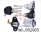 토요타 corolla오리지날 전부차 로크