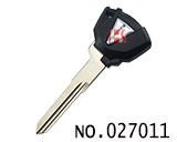 kawasaki 바이크 트랜스폰더 키 케이스(검은색)