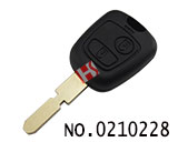 푸조 리모컨 키 케이스(2버튼)