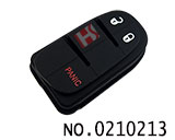 크라이슬러,닷지,지프 리모컨 고무 버튼(3버튼)