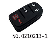 크라이슬러,닷지,지프 리모컨 고무 버튼(4버튼)