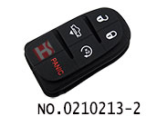 크라이슬러,닷지,지프 리모컨 고무 버튼(5버튼)