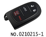 크라이슬러,닷지,지프 리모컨 케이스(3+1버튼)