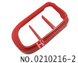 크라이슬러,닷지,지프 스마트 리모컨 케이스 장식 코일(빨간색)