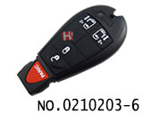 크라이슬러,닷지,지프 스마트 키(4＋1버튼、아메리카version)