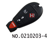 크라이슬러,닷지,지프 스마트 키(3＋1버튼、아메리카version)