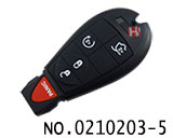 크라이슬러,닷지,지프 스마트 키(4＋1버튼、아메리카version)