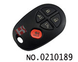 토요타 리모컨키 케이스(마크 없음,5버튼)