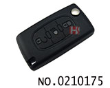 푸조 폴딩키 케이스(3버튼,중간라이트 버튼)