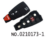 크라이슬러,지프,닷지3+1 고무 버튼