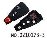 크라이슬러,지프,닷지 3+1 고무 버튼