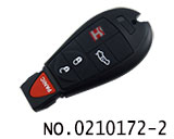 크라이슬러,지프,닷지 리모컨 케이스(3+1버튼)