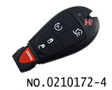 크라이슬러,지프,닷지 리모컨 케이스(4+1버튼)