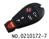 크라이슬러,지프,닷지 4+1 리모컨 케이스