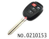 토요타 캠리 리모컨 케이스(4버튼,마크 없음)