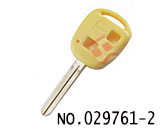 토요타 프라도 리모컨 케이스(2버튼,노란색)