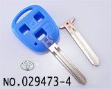 토요타 캠리 리모컨 케이스(3버튼,남색,마크 없음)