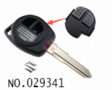 스즈키 트랜스폰더 키 케이스(2버튼,마크 없음)