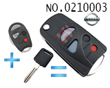 닛산 세피로 A33 폴딩키(버튼:4개)