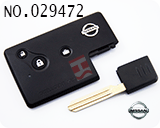 닛산  티아나 스마트키 쉘 버튼:3개