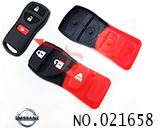 닛산 티이다 고무 버튼(3버튼)