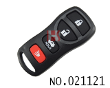 닛산  Tiida, Sylphy, Tiida 리코컨 케이스 버튼:4개