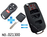 Nissan Tiida, Livina 폴딩키 버튼:3개