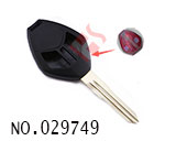 미츠비시 리모컨키 케이스(2버튼,마크 없음)