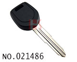 미츠비시 ID46 트랜스폰더 키(마크 없음,오른쪽홈)