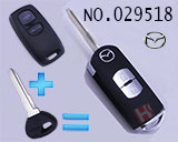 마쯔다 M3,M6 폴딩키 케이스(2버튼)