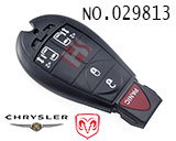 닷지,크라이슬러 리모컨 케이스(5버튼)