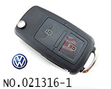 폭스바겐 Passat 버튼 2개 키 케이스(세트)