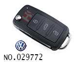 폭스바겐 Touareg / 페이톤 / 아우디등 자동차 3 버튼 리모컨 키 (433MHZ)