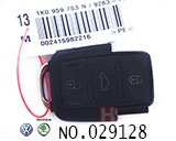 폭스바겐 753N 리모컨 (버튼:3개)