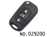 현대 ix35 리모컨 폴딩키(버튼 3개)