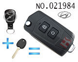 현대 위에둥 폴딩키 케이스(2버튼)