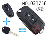 현대위에둥,뉴 싼타페,스포티지 폴딩키 케이스(버튼:2개)