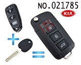 쎄라트,스포티지,투싼,NF 폴딩키 케이스(버튼:4개)