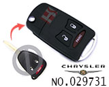 크라이슬러 폴딩키 케이스(버튼:3개)