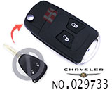 크라이슬러 폴딩키 케이스(버튼:2개)