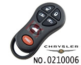 크라이슬러 리모컨 케이스(버튼:6개)마크 없음