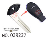CHRYSLER・JEEP・DODGE용 비상키 CY24