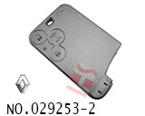 르노 라구나 스마트키 케이스(마크 없음)버튼:3개