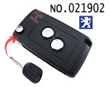 푸조 206 폴딩키 케이스(버튼:2개)