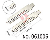 아우디 A4 리모컨키 헤드 HU49